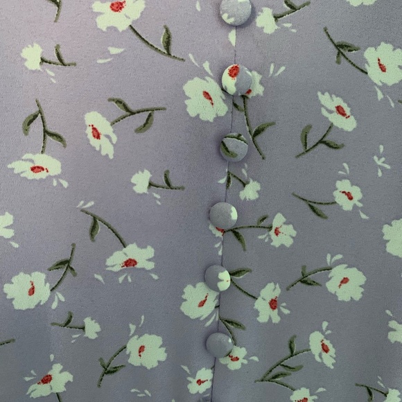 LULUS Floreal Love Lavender Floral Print Ruffled Jumpsuit - Picture 4 of 5